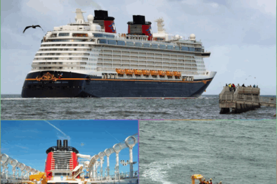 Girl falls overboard from 4th deck of Disney Dream cruise ship as dad dives into water in desperate bid to save her